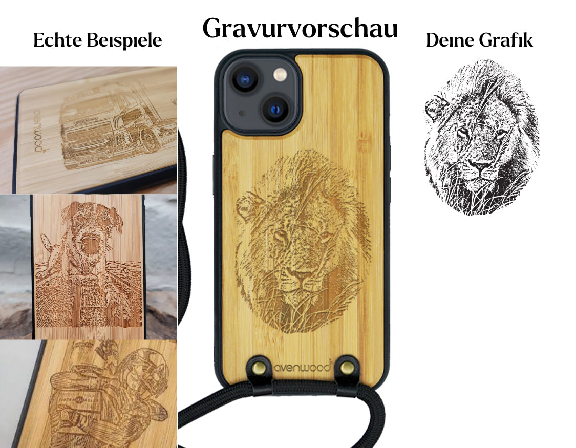 INDIVIDUELL iPhone 13 Pro Hülle zum Umhängen